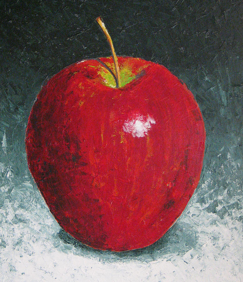 Apple Painting by Rollin Kocsis