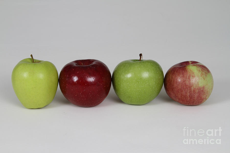 Apples Photograph by Photo Researchers, Inc.