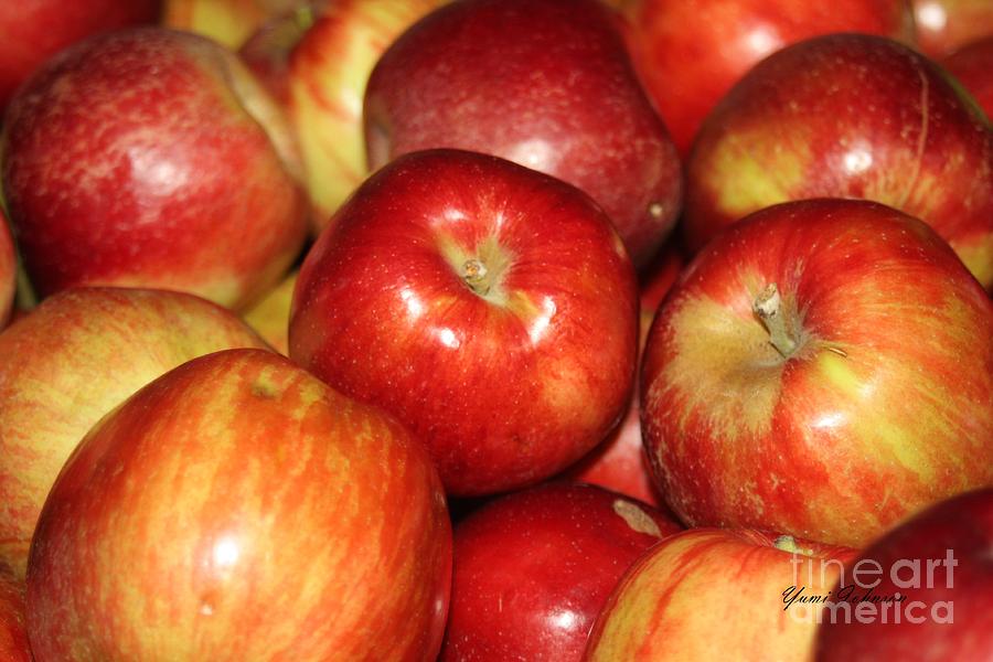 Apples Photograph by Yumi Johnson