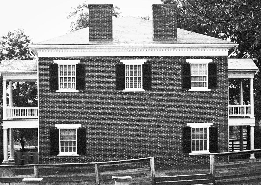 Brick Photograph - Appomattox Courthouse by Teresa Mucha