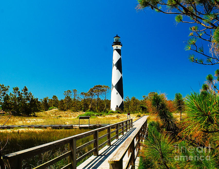Approach to Cape  Lookout Photograph by Nick Zelinsky Jr