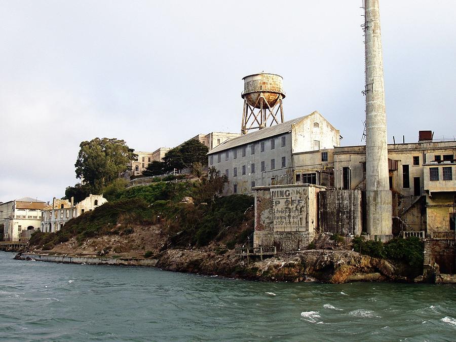 Approaching Alcatraz Photograph by Jenny Hudson