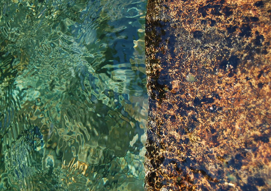 Aqua Petra Photograph by Margaret Pitcher