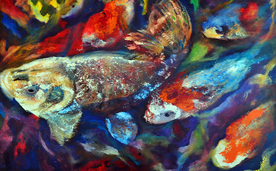 Aquarium Delarium Painting by Shanette Elliott - Fine Art America