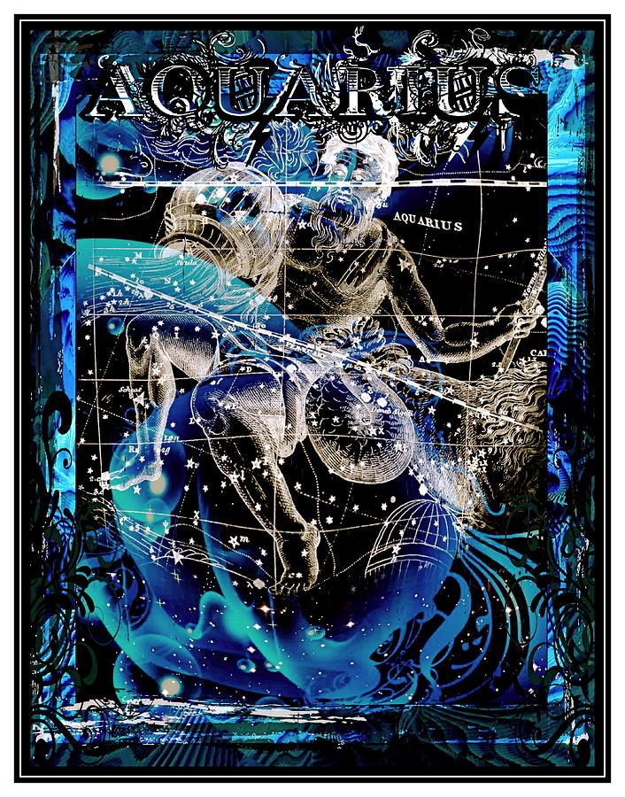 Aquarius Digital Art By Janiece Senn