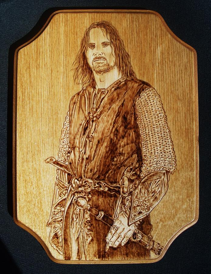 Aragorn of Lord of the Rings Relief by Bob Renaud - Fine Art America