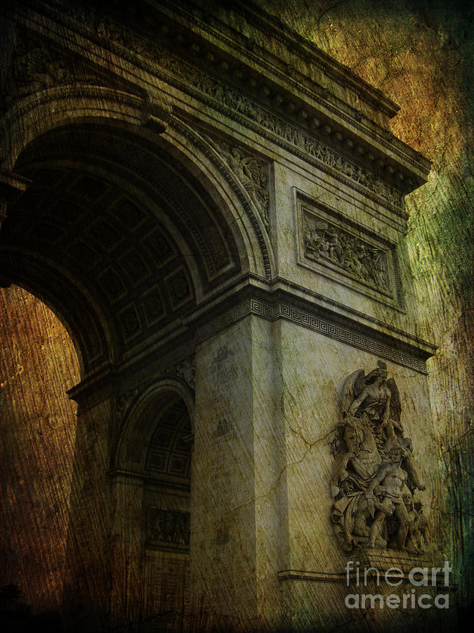Arc de Triomphe Photograph by Lee Dos Santos