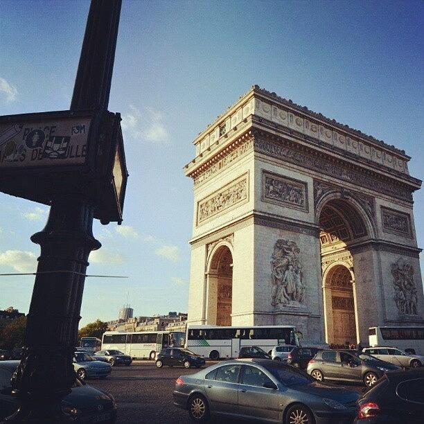 Paris Photograph - Arc De Triomphe, Paris, France by Go Takey