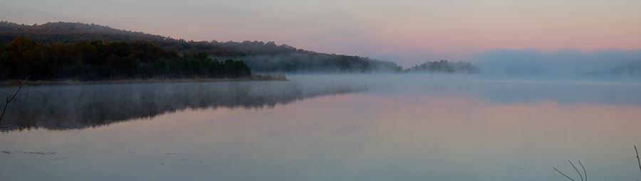 Arcadia Lake at Sunrise Photograph by Twenty Two North Photography