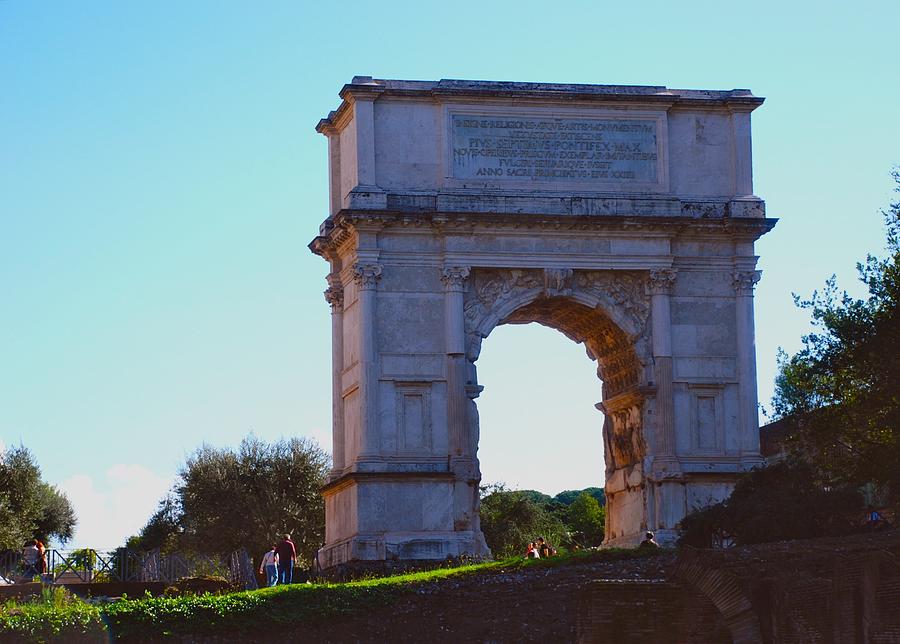 Arch of Constantine  Photograph by Eric Tressler