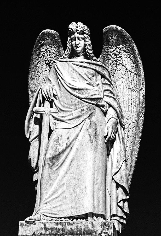 Archangel By Night Photograph by Georgiana Romanovna