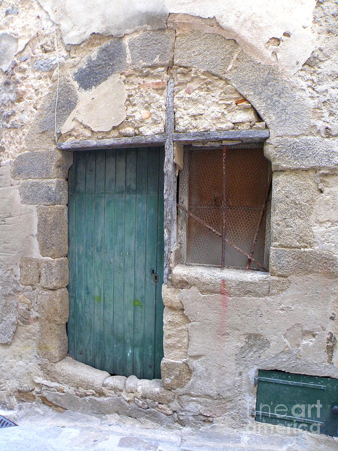 Arched Stone Work Over Door Photograph by Lainie Wrightson