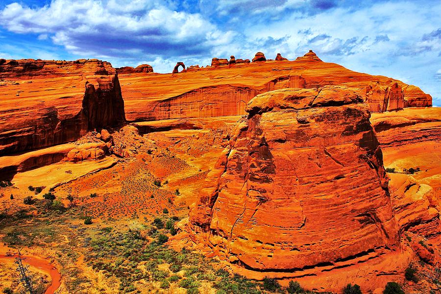 Arches Canyon Photograph by Benjamin Yeager