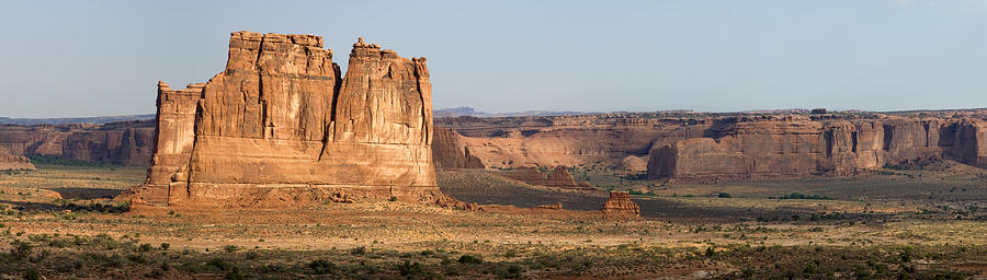 Arches National Park Large Panorama Photograph by Mike Irwin