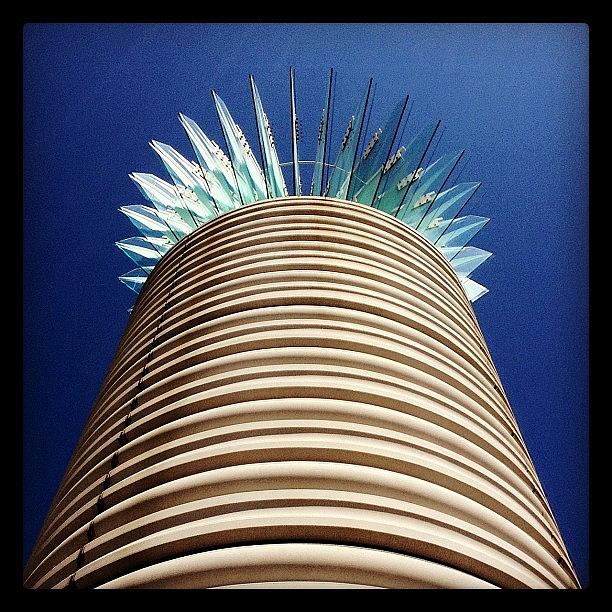 Architecture Photograph - #architecture #longbeach #elevator #sky by Nichole Zellmer