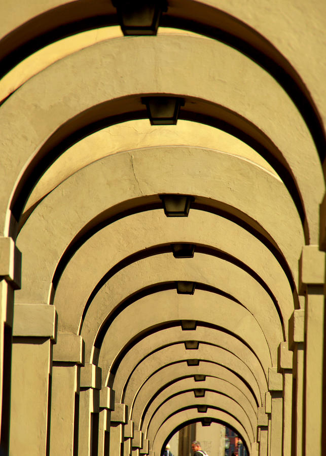 Archways in Florence Photograph by Caroline Stella