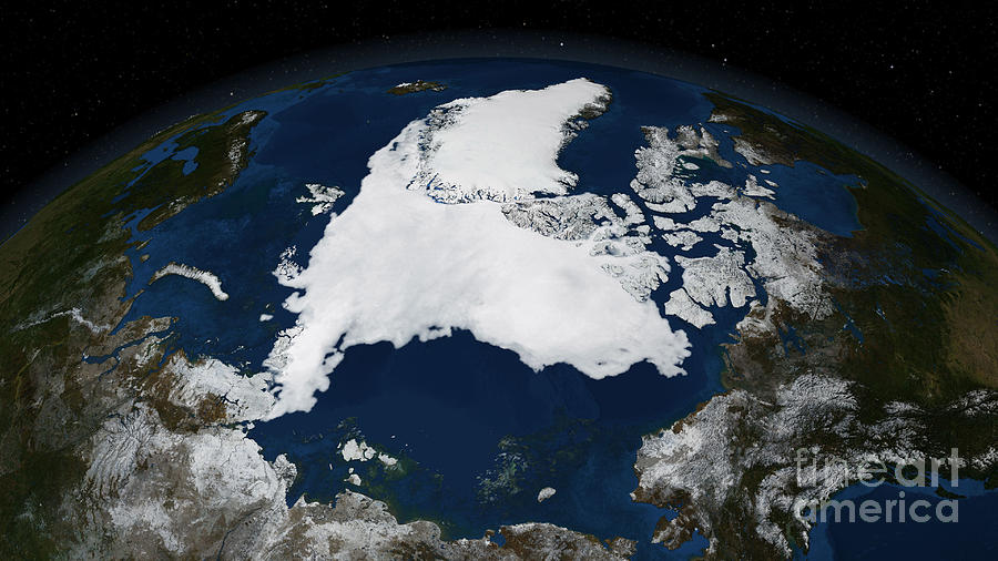 Arctic Sea Ice Photograph by Science Source