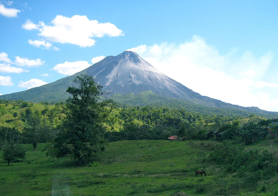Volcano Photograph - Arenal by Eric Tressler