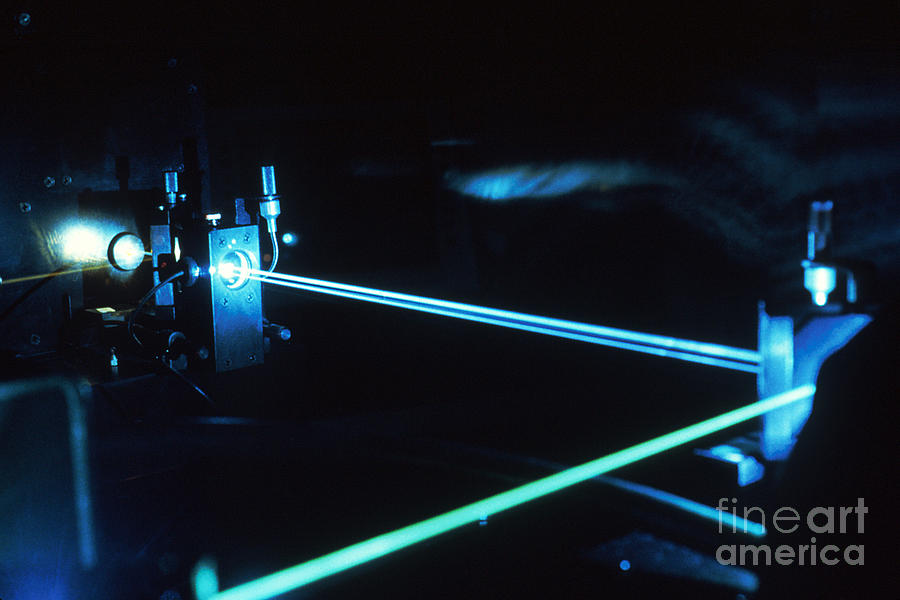 Argon-ion Laser Photograph by Science Source