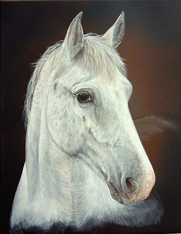 Animal Painting - Ari by Penny Golledge