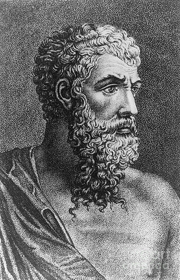 Aristophanes, Ancient Greek Playwright Photograph by Photo Researchers