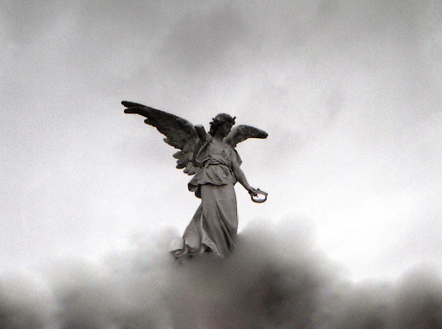Dorothea Lange Photograph - Armless Angel by Doug Duffey