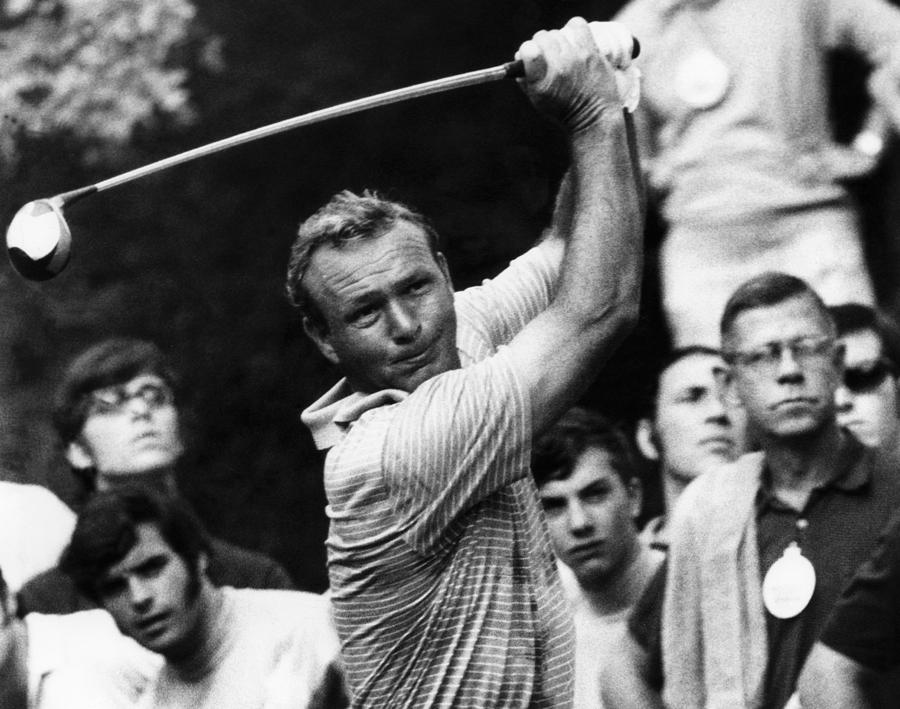 Golf Photograph - Arnold Palmer, American Golfer by Everett