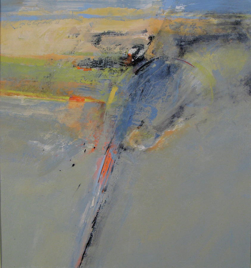 Landscape Painting - Arroyo Blues by Cliff Spohn