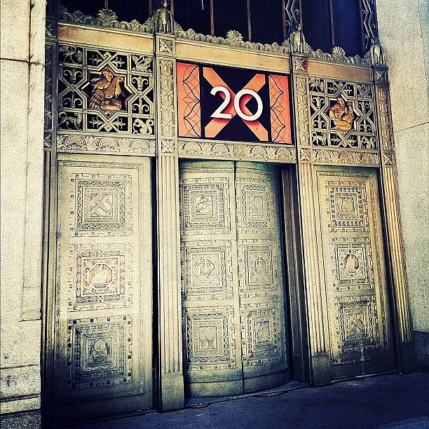 New York City Photograph - Art Deco Entrance by Natasha Marco