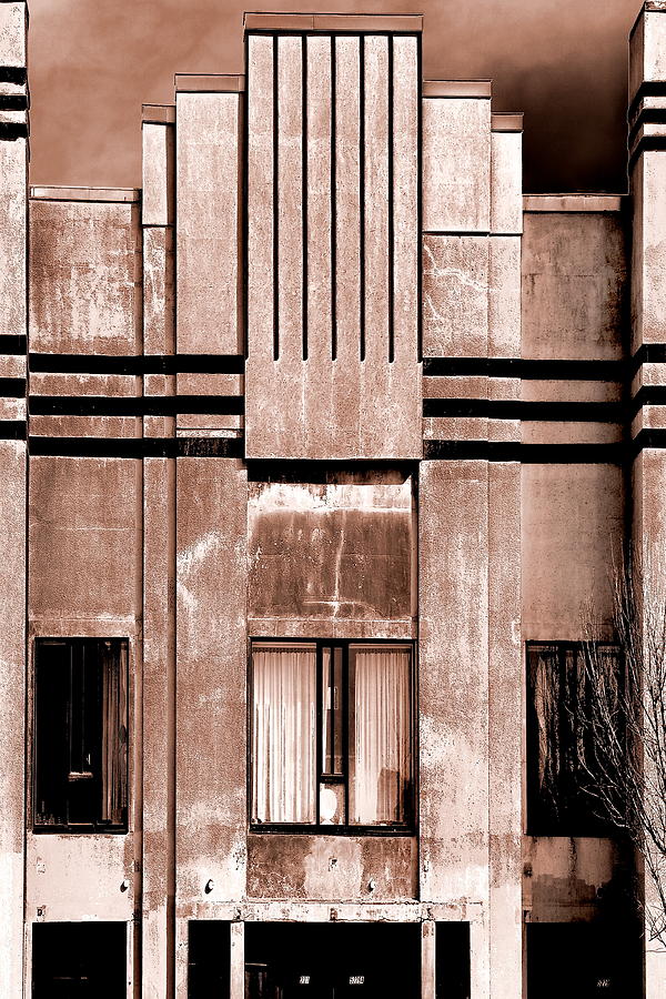 Art Deco In Sepia Photograph by Burney Lieberman
