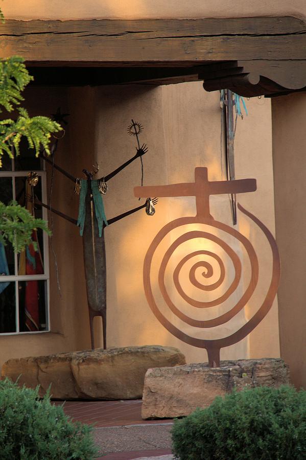 art in Santa Fe Photograph by Gerry Fortuna