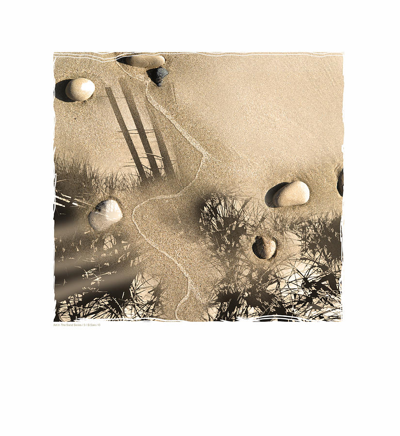 Art In The Sand Series 3 Digital Art by Bob Salo