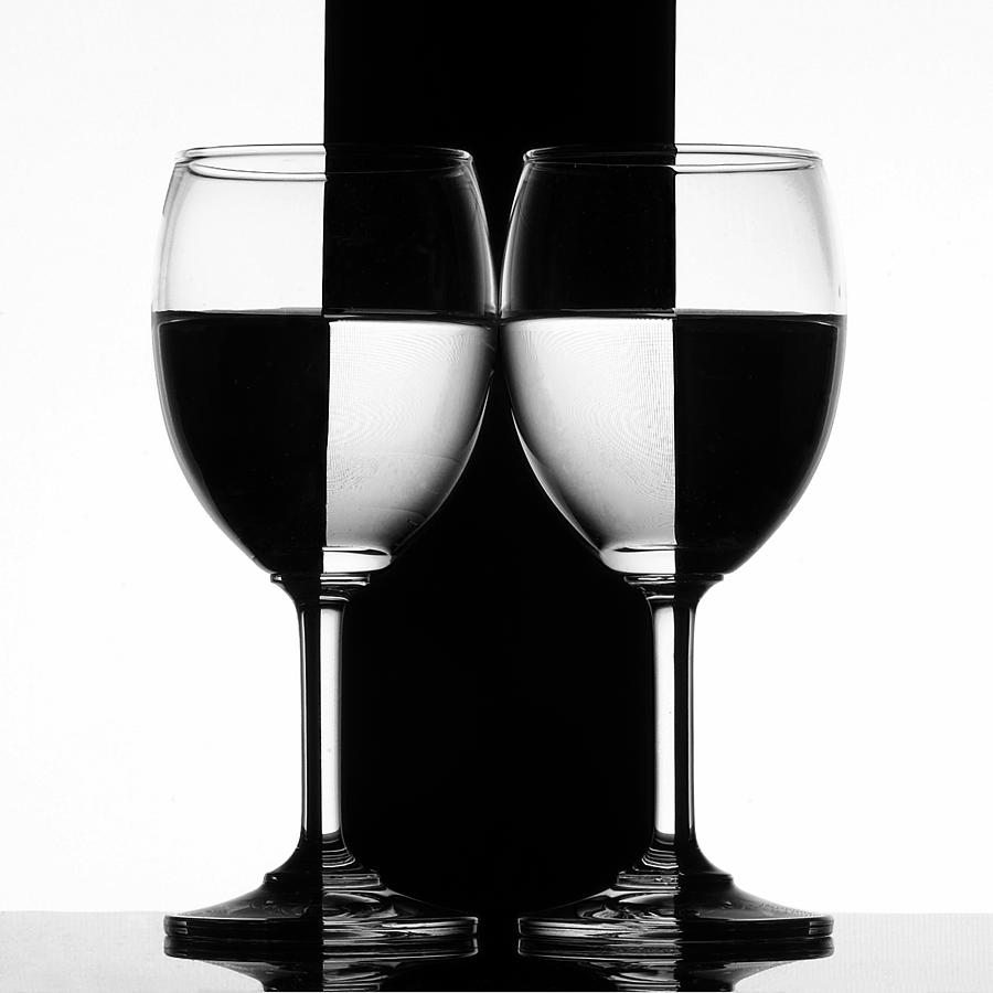 Wine Photograph - Art of Wine Glass-7 by Mukesh Srivastava