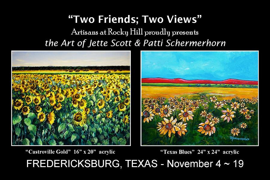 Art Show Nov 4 Painting by Patti Schermerhorn