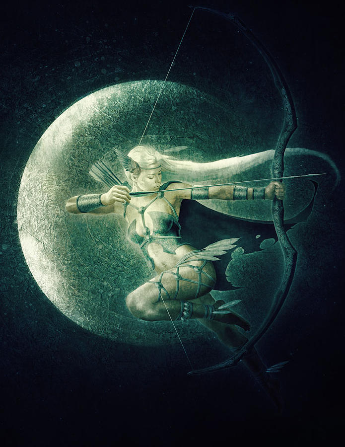 Greek Digital Art - Artemis by Jason Engle