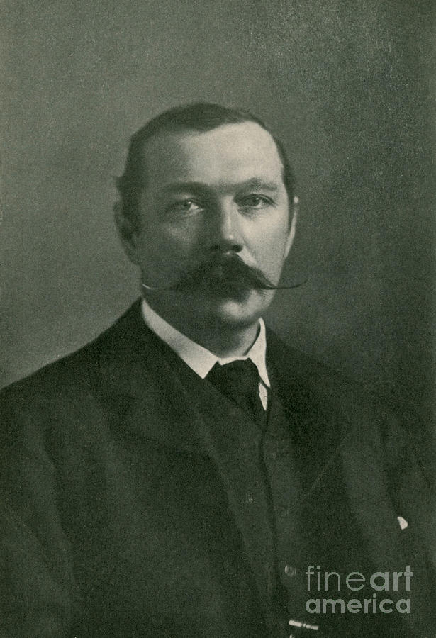 Arthur Conan Doyle, Scottish Author Photograph by Photo Researchers