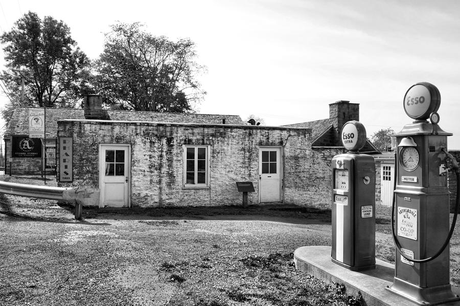 Arthurdale Gas Station I Photograph by Steven Ainsworth - Pixels