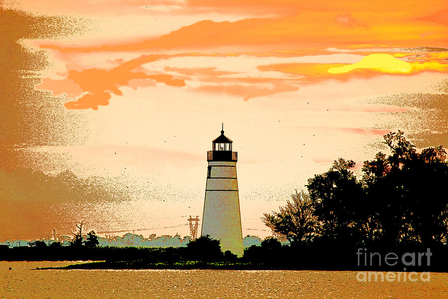 Artistic Madisonville Lighthouse Photograph by Luana K Perez