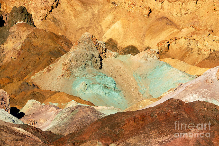 Artists Palette Death Valley Photograph by Anne Kitzman