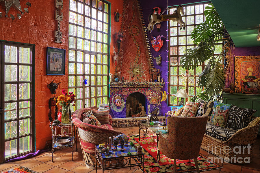 Artists Sitting Room Photograph by Jeremy Woodhouse