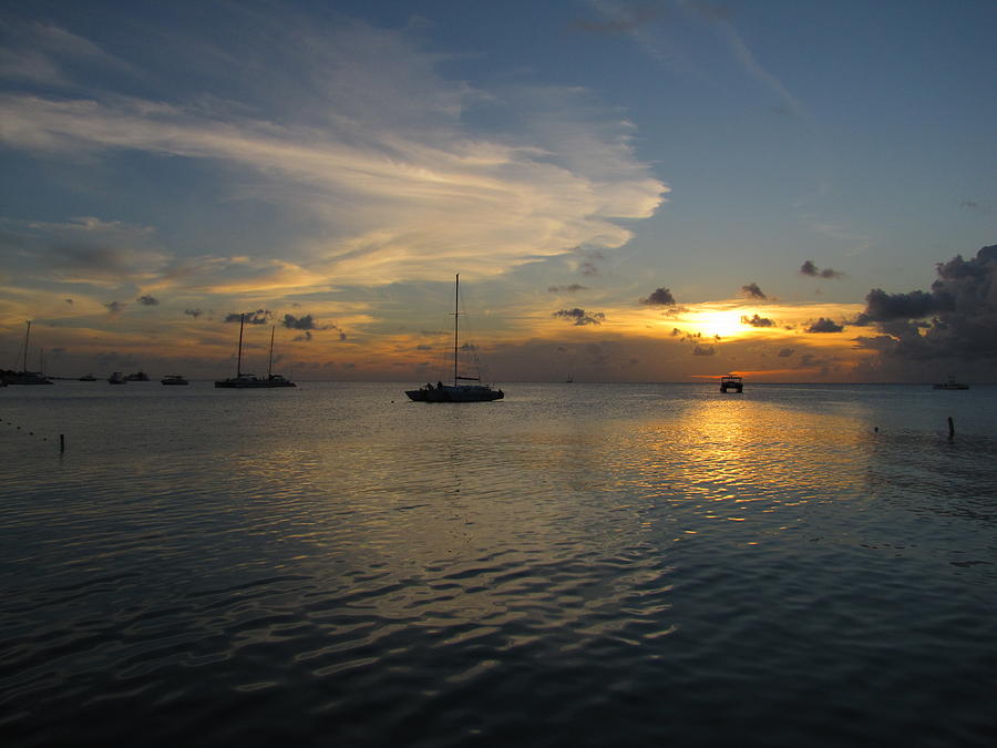 Aruba Sunset 1 Photograph by Keith Stokes