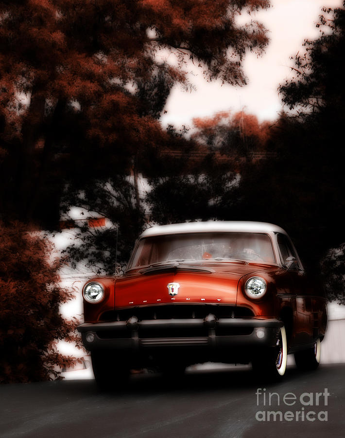 Vintage Cars Photograph - As Time Mercurys Back by Steven Digman Vintage Cars Photograph - As Time Mercurys Back by Steven Digman