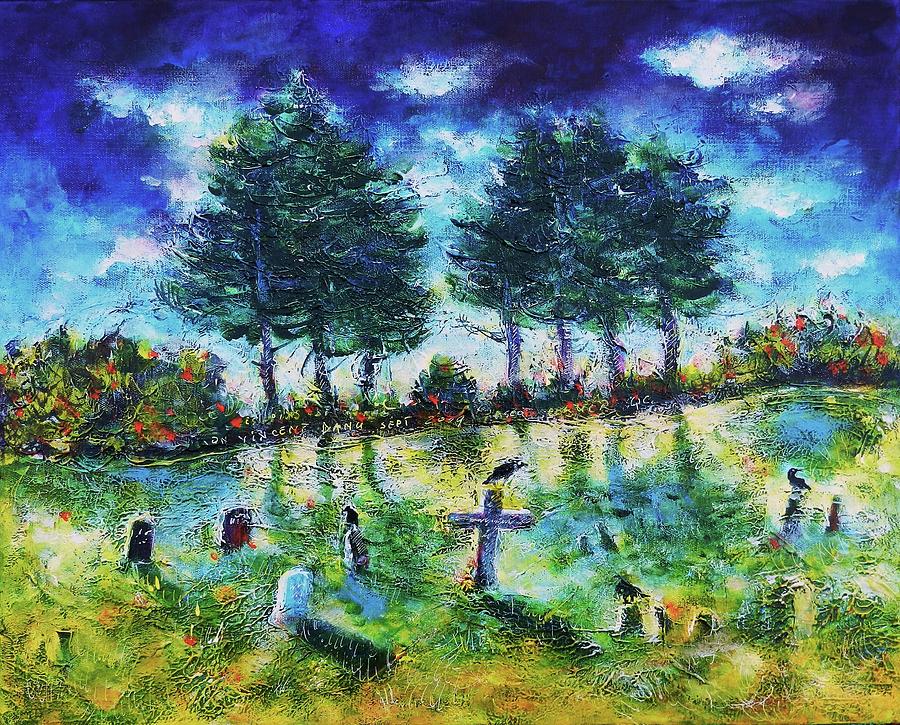 The Jolly Cemetery Painting