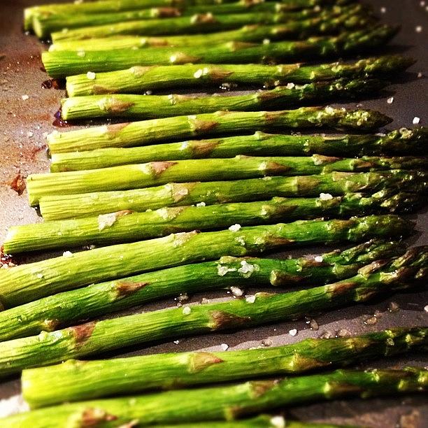 Asparagus Photograph - #asparagus For Dinner by Bella Guzman