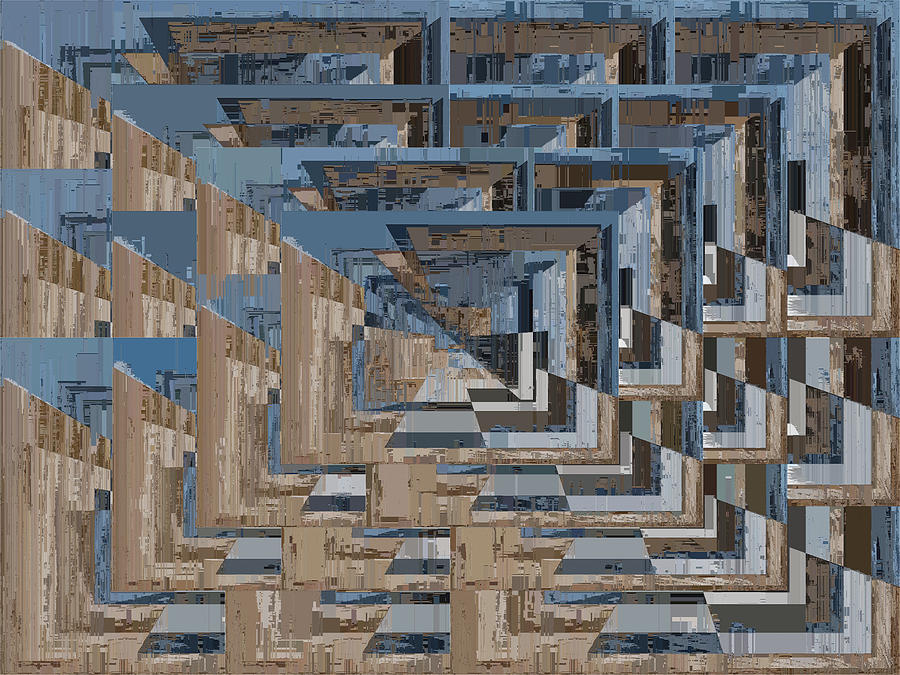Tim Allen Digital Art - Aspiration Cubed 5 by Tim Allen
