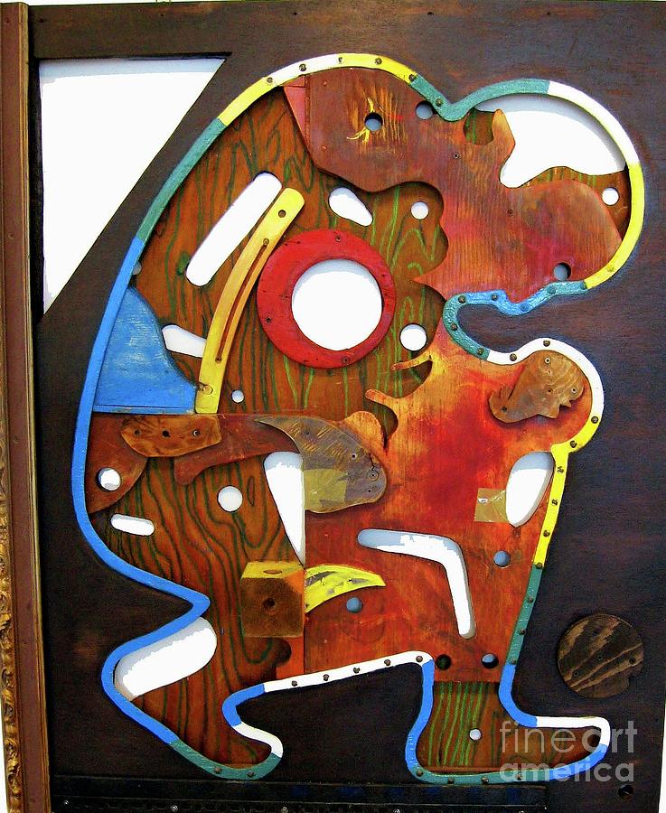 Assemblage Painting A Mixed Media by Bill Thomson