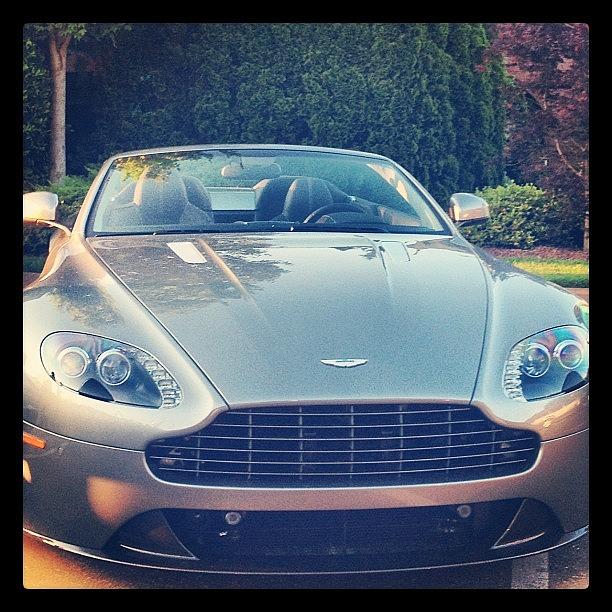 Car Photograph - Aston Martin by Rebecca Shinners