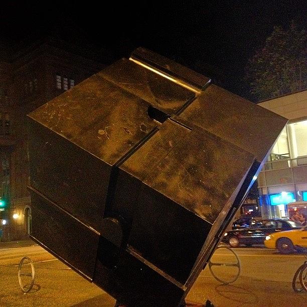 Astor Place Cube Photograph by Gerry Visco