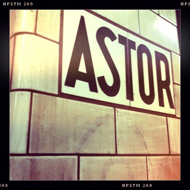 New York City Photograph - Astor Place Signage. #nyc #village by Bonnie Natko