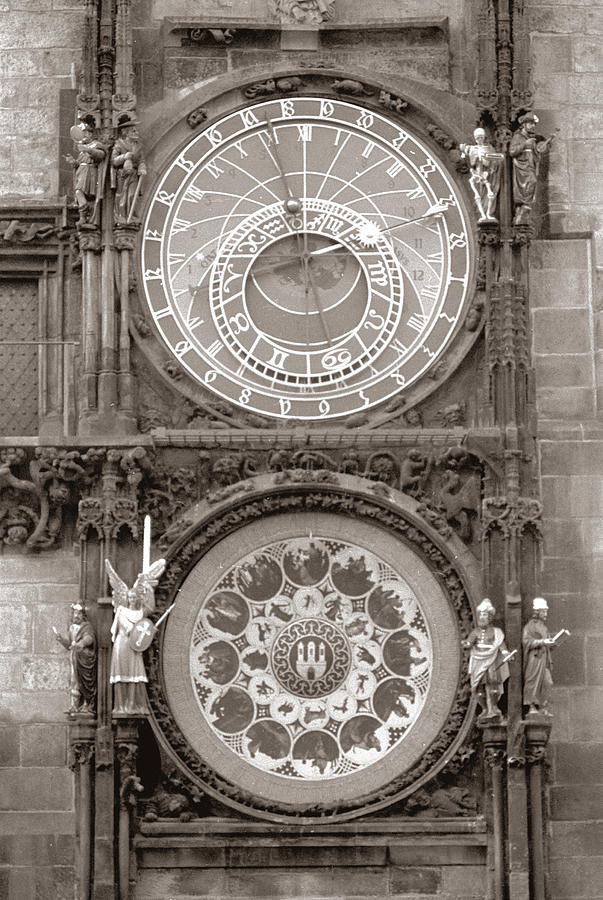 Astronomical Clock Prague Photograph by Tom Wurl